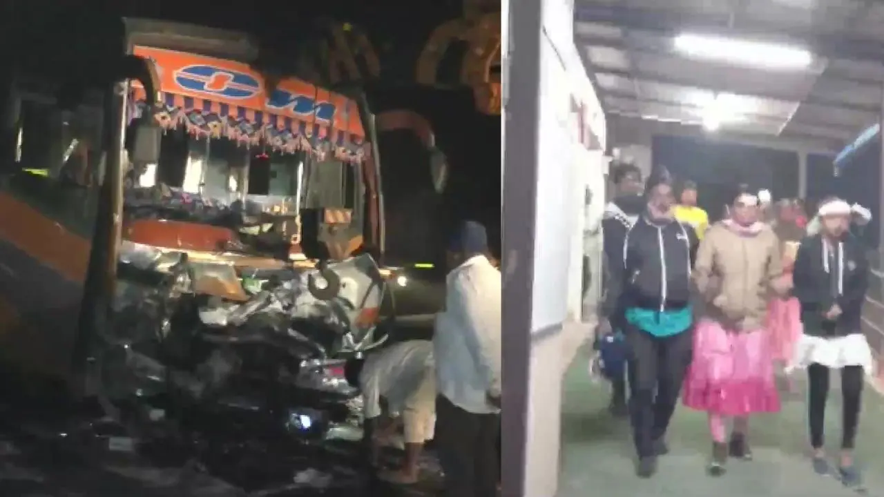 9 लोगों का काल बनी आज की सुबह, गुजरात के नवसारी में एसयूवी और बस में भीषण टक्कर