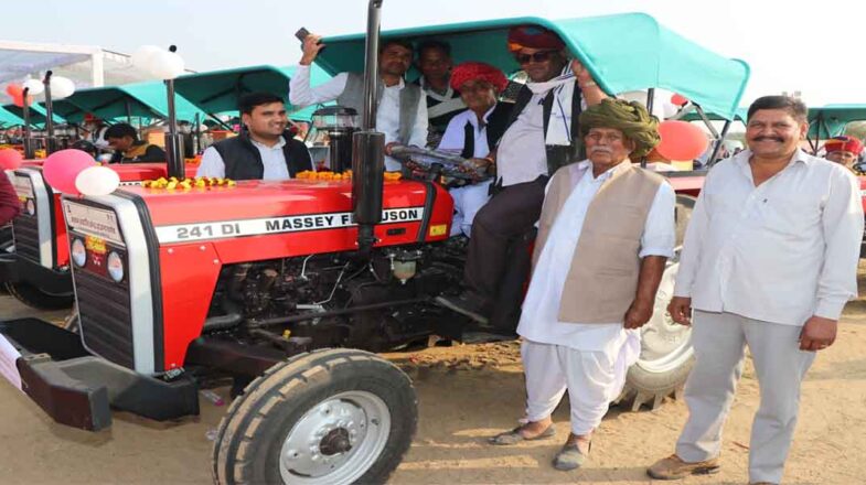 राजस्थान में सस्ते किराए पर कृषि उपकरण
