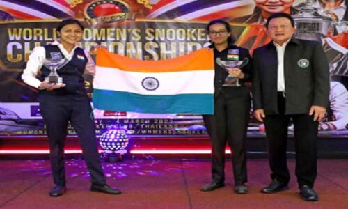 भारत ने इंग्लैंड को हराकर महिला स्नूकर विश्व कप जीता