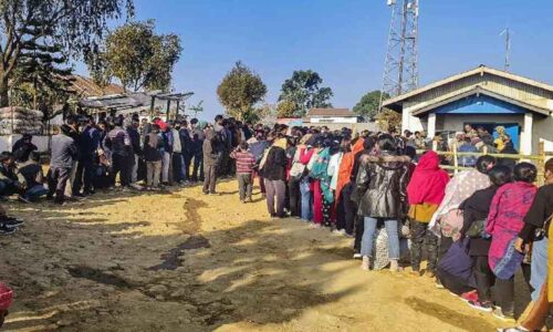 नागालैंड विधानसभा चुनाव: केंद्रों पर भारी उत्साह, 11 बजे तक 38.68 फीसदी मतदान