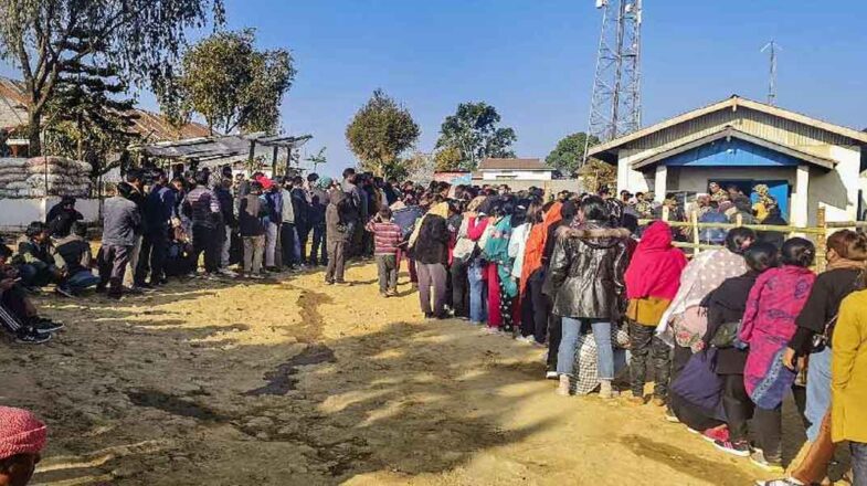नागालैंड विधानसभा चुनाव: केंद्रों पर भारी उत्साह, 11 बजे तक 38.68 फीसदी मतदान