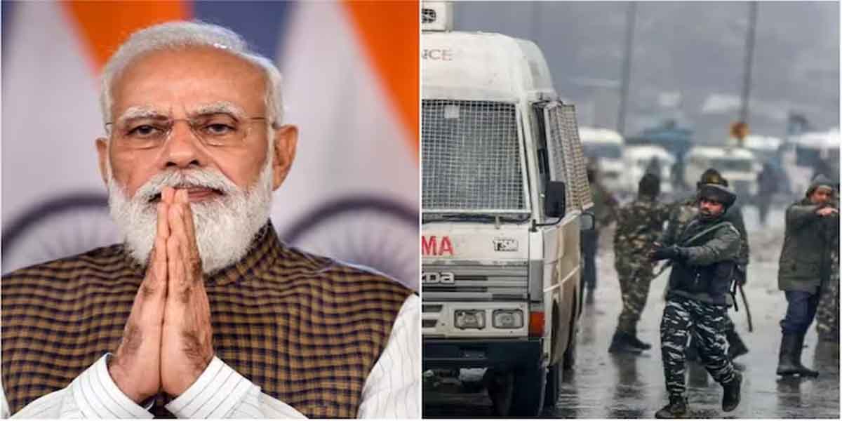 पुलवामा हमले की बरसी पीएम मोदी ने शहीद जवानों को श्रद्धांजलि दी