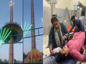 अजमेर में 30 फीट की ऊंचाई से गिरा झूला, 15 घायल, ऑपरेटर फरार