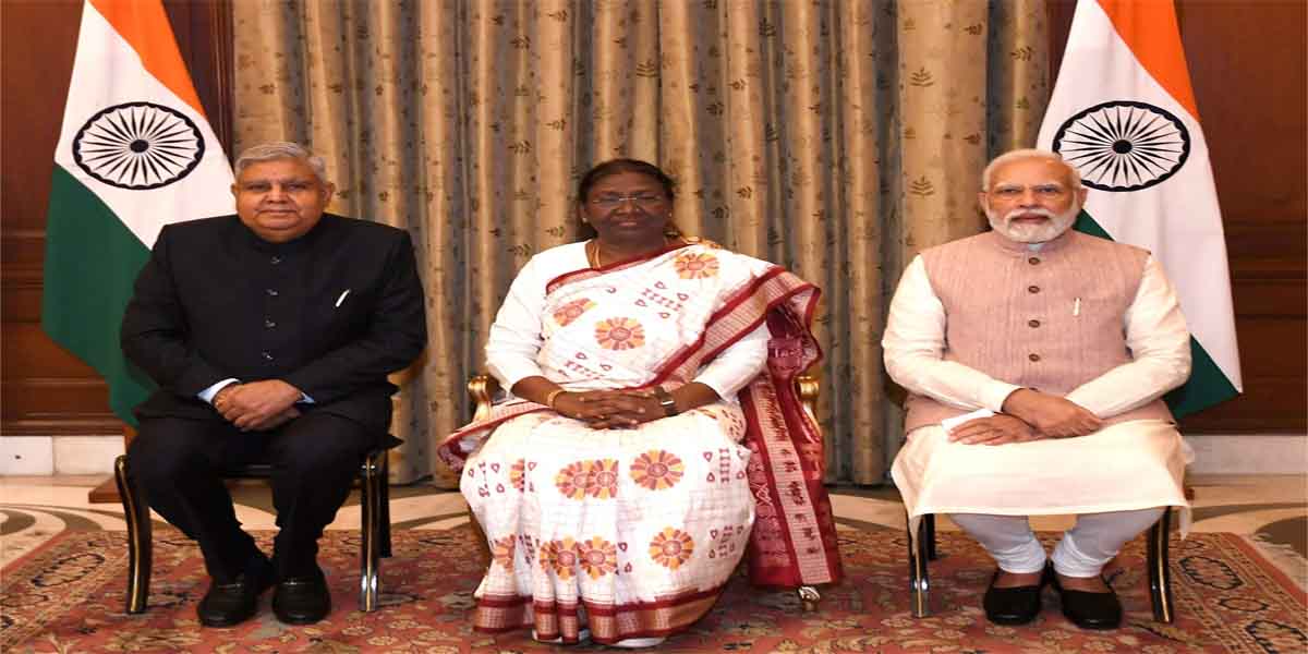 महावीर जयंती पर देशवासी अहिंसा का पालन करने का संकल्प लें : राष्ट्रपति मूर्मू