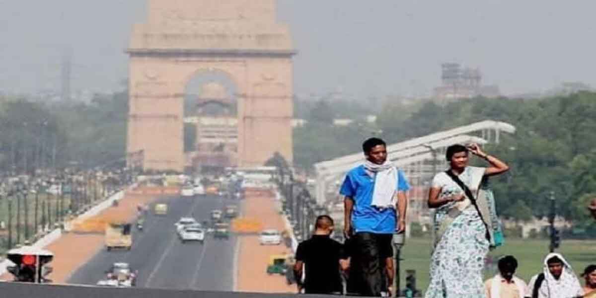दिल्ली में न्यूनतम तापमान 23.2 डिग्री दर्ज