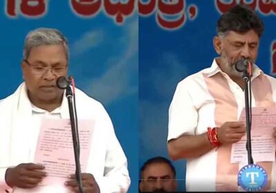 कर्नाटक में सिद्धरमैया बने मुख्यमंत्री और शिवकुमार उपमुख्यमंत्री