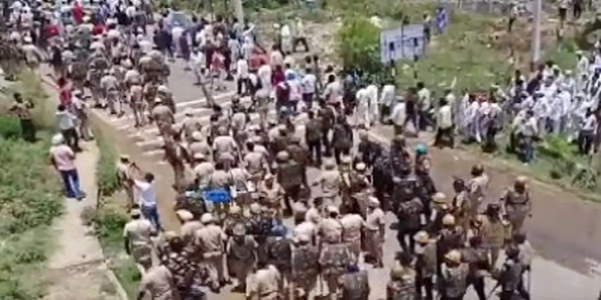 सूरजमुखी पर एमएसपी के लिए हरियाणा में जुटे किसान