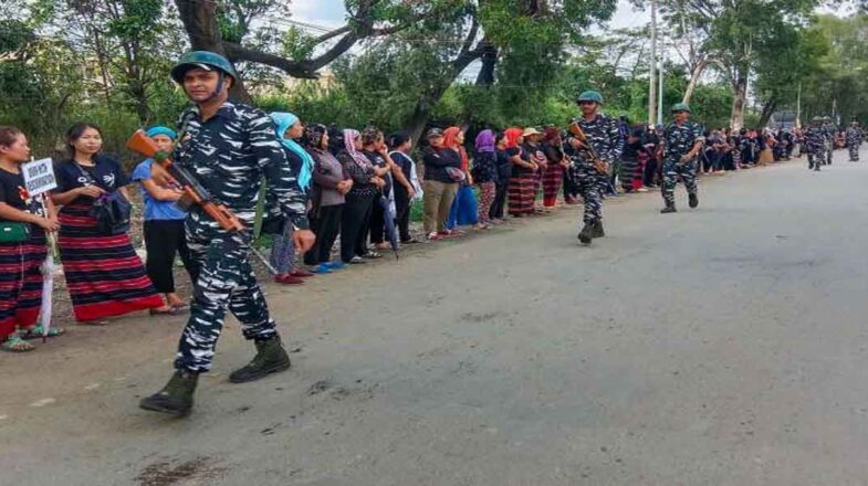 मणिपुर में उग्रवादियों से मुठभेड़ में बीएसएफ जवान शहीद