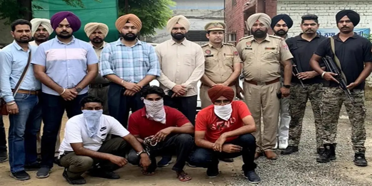 पंजाब पुलिस ने गोपी गैंग के तीन सदस्यों को  किया गिरफ्तार