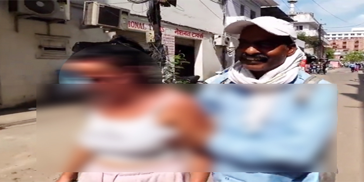 जयपुर में विदेशी महिला को गलत तरीके से छूने का वीडियो वायरल