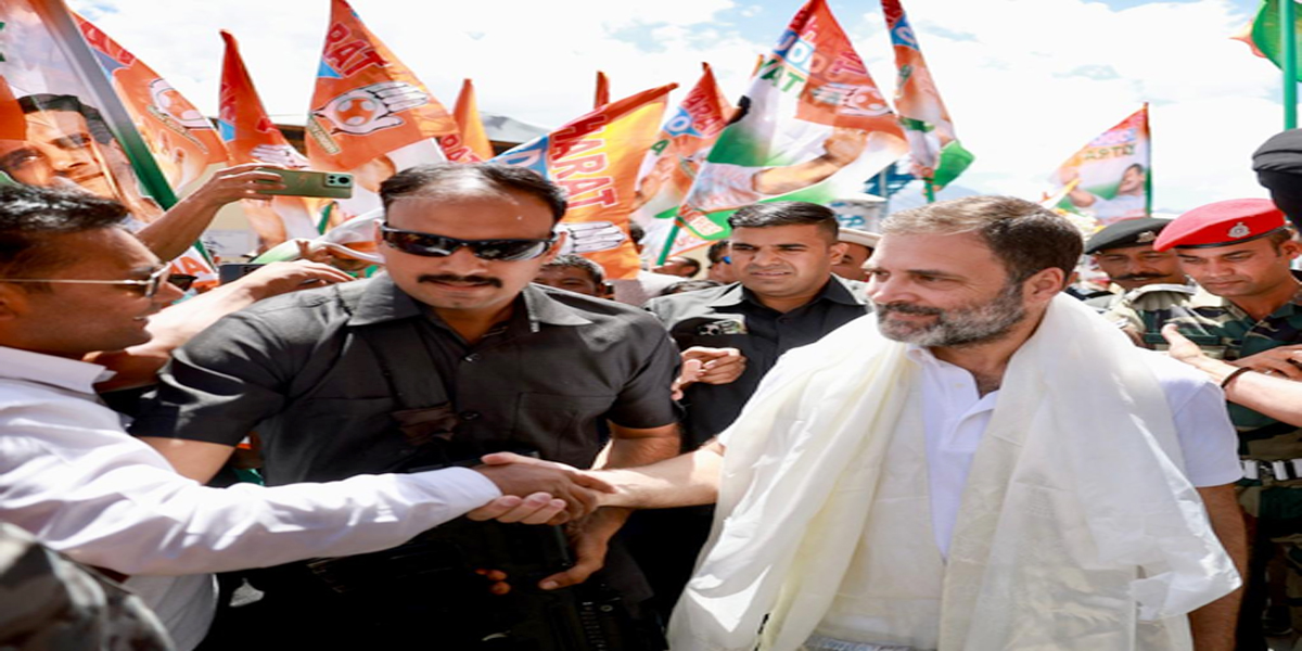 राहुल गांधी लेह में कई कार्यक्रमों में हिस्सा लेंगे