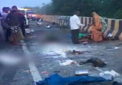 राजस्थान में तेज रफ्तार ट्रक से कुचलकर 11 लोगों की मौत, 12 घायल