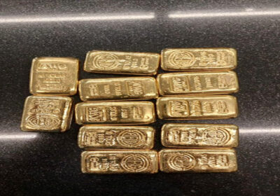 चंडीगढ़ हवाईअड्डे पर 83 लाख रुपये के सोने के साथ दो गिरफ्तार
