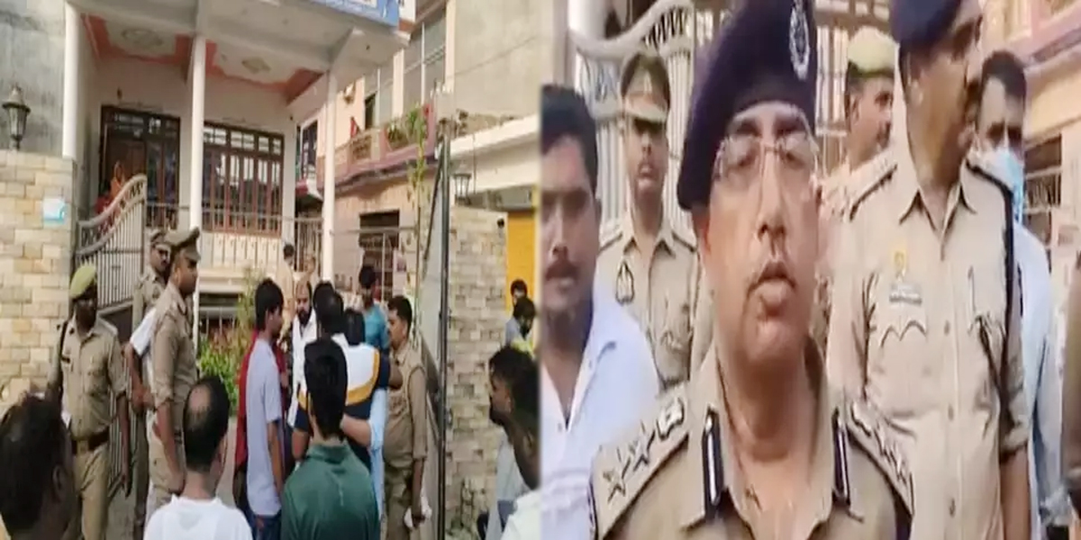 केंद्रीय मंत्री कौशल किशोर के घर पर युवक की हत्या