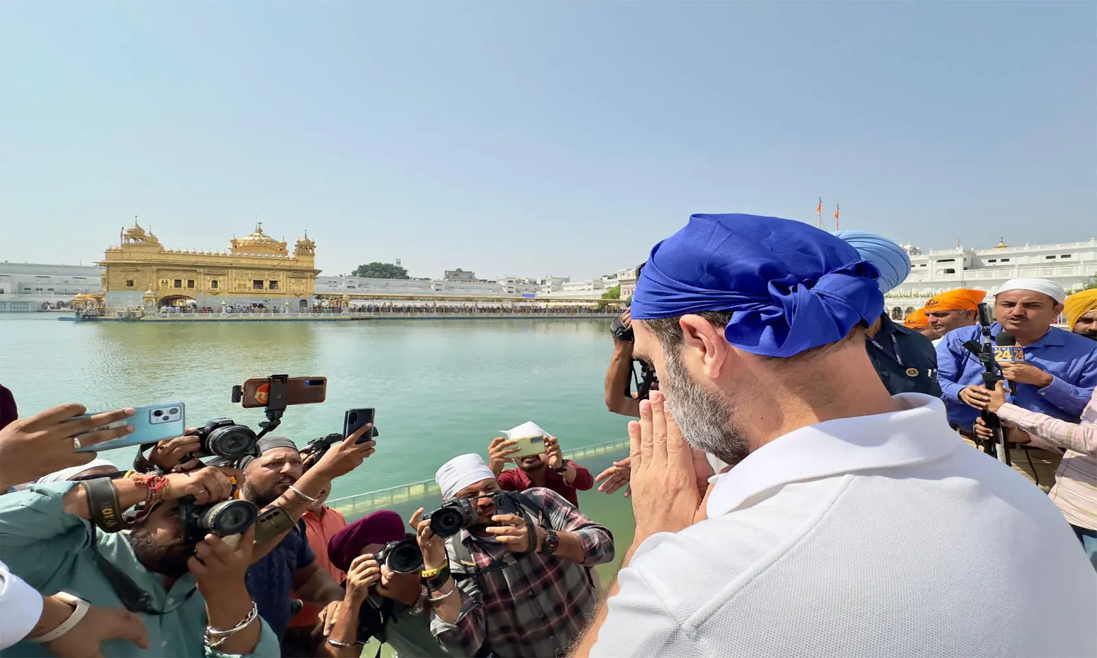 अमृतसर से राहुल का मैसेज क्या है?