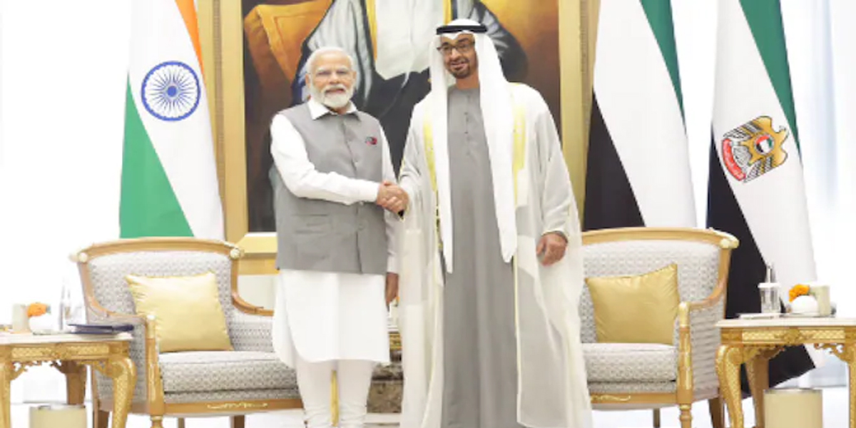 यूएई के राष्ट्रपति से मोदी ने की बात