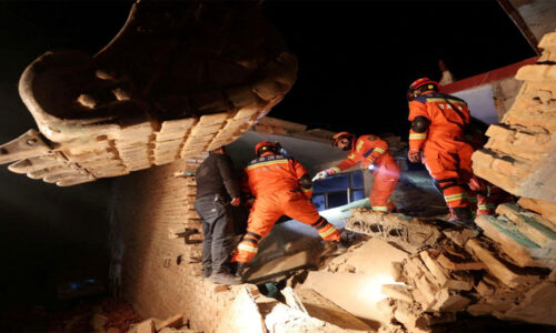 चीन में 6.2 तीव्रता के भूकंप से 111 लोगों की मौत
