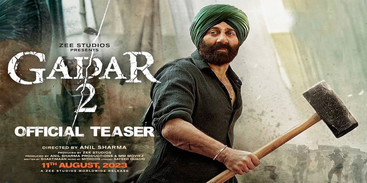 31 दिसंबर को जीटीवी पर होगा गदर 2 का प्रीमियर