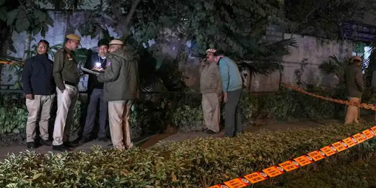 इजराइली दूतावास के पास ‘धमाके’ के बाद मिली चिट्ठी