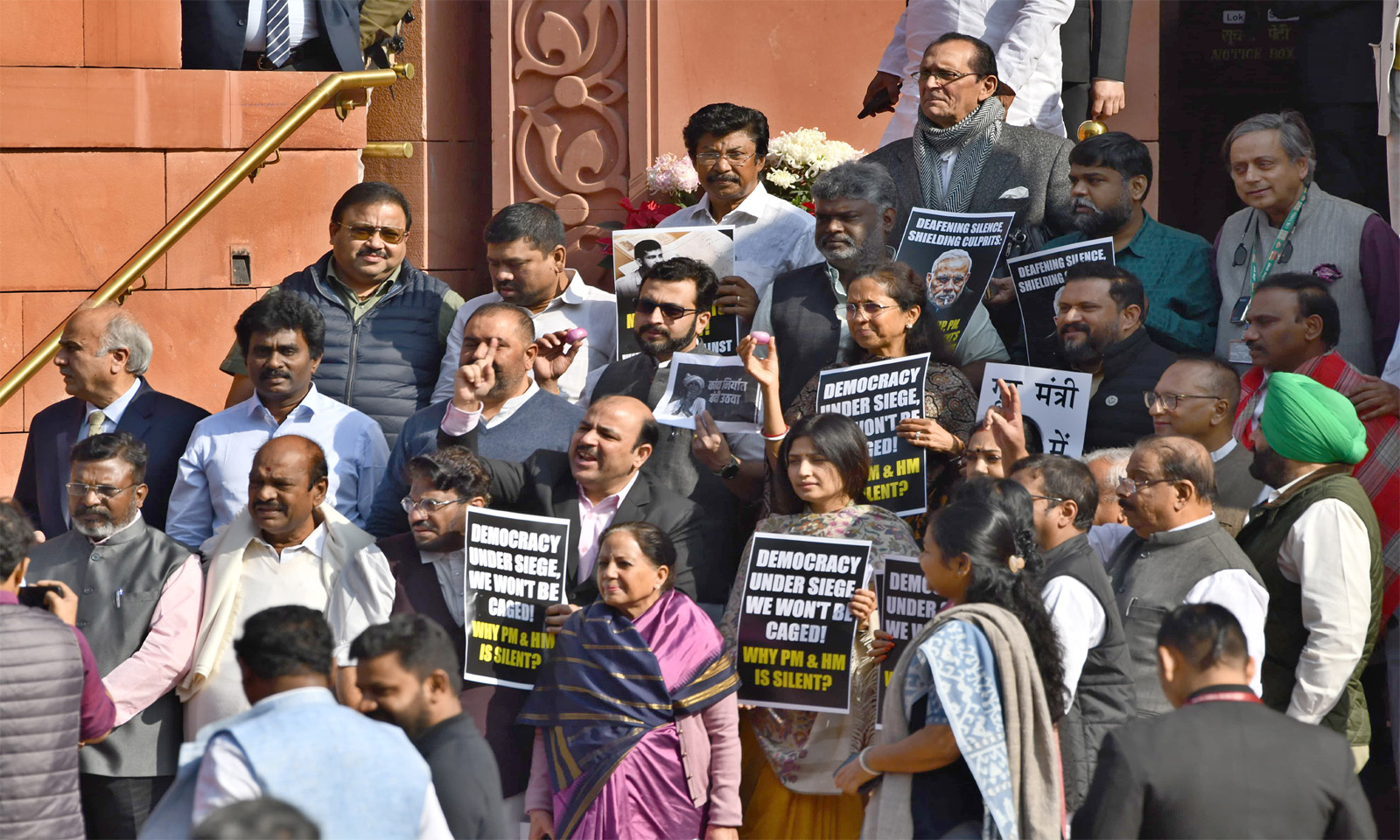 सांसद खुद निलंबित होना चाहते थे!