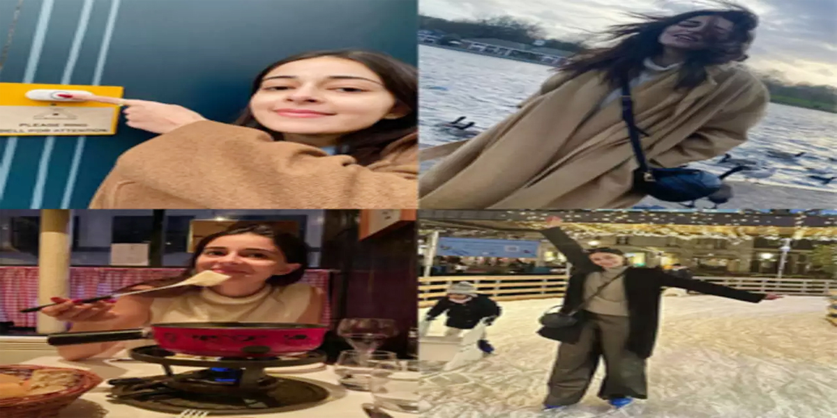अनन्या पांडे ने अपना हॉलिडे एल्बम किया जारी