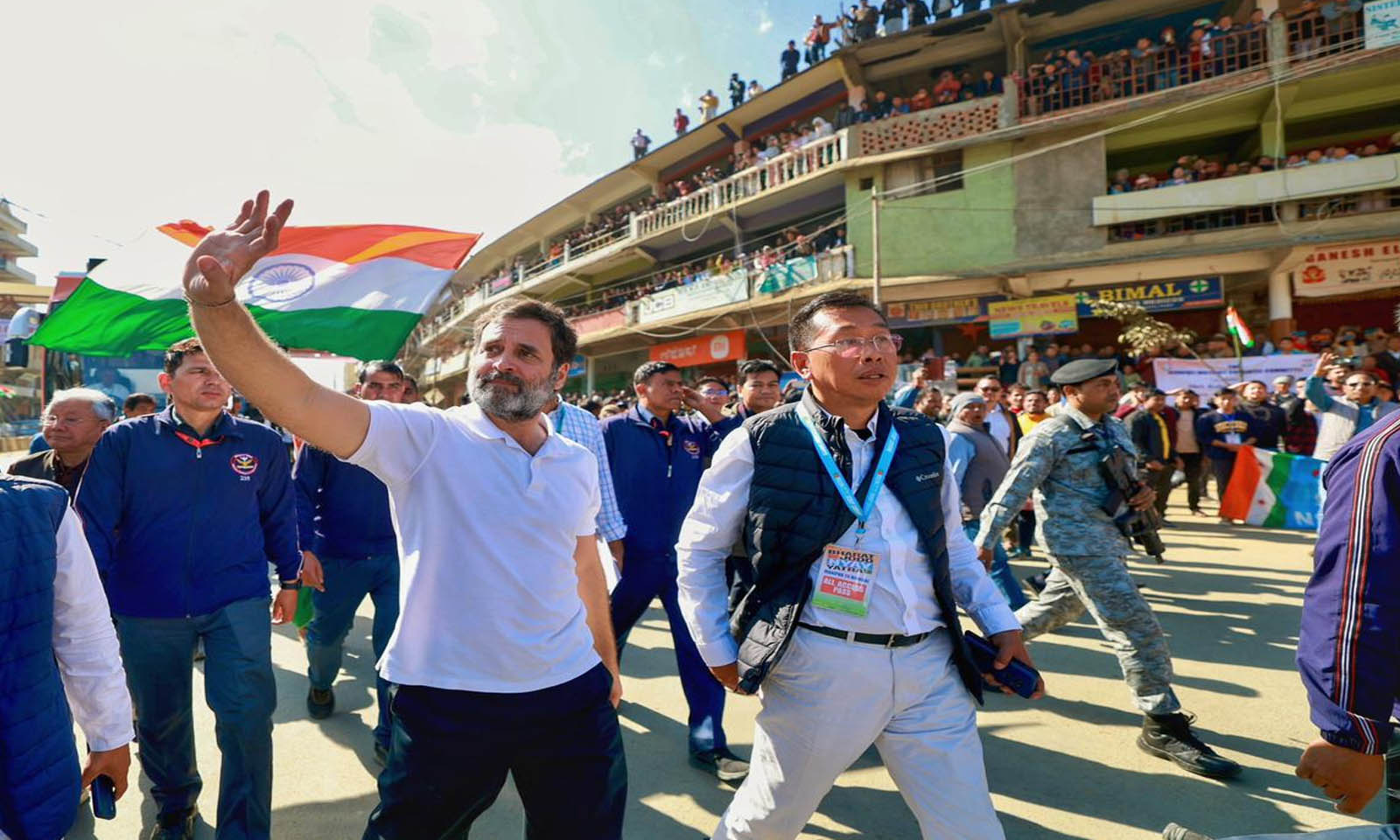 अरुणाचल पहुंची राहुल की यात्रा