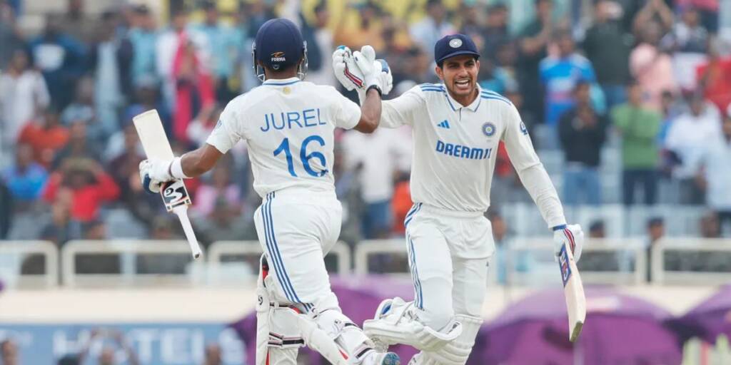 Shubman Gill and Dhruv Jurel