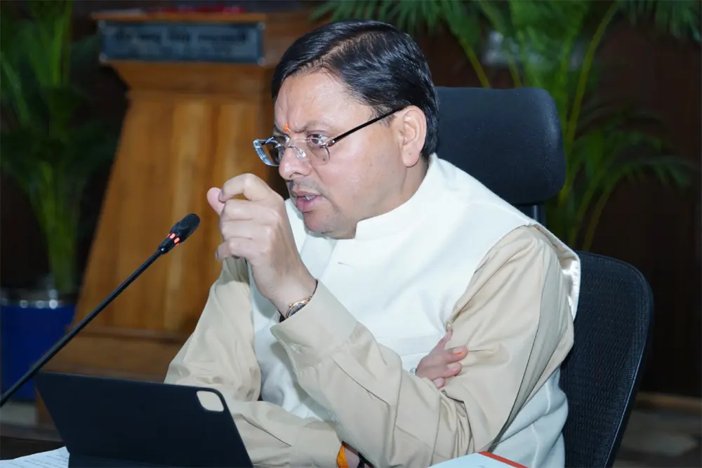 चारधाम यात्रा की तैयारियों का मुख्यमंत्री धामी ने लिया जायजा