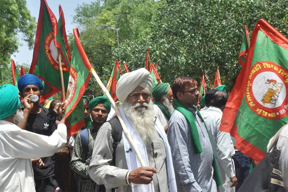 पंजाब की मीटिंग में नहीं गए किसान