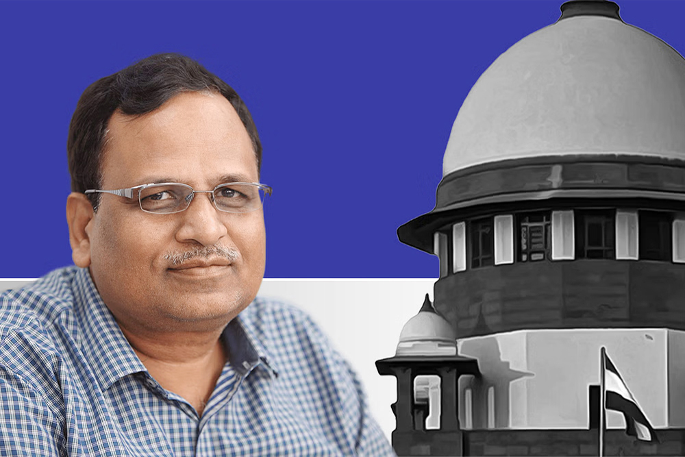 सत्येंद्र जैन की जमानत रद्द, तिहाड़ पहुंचे