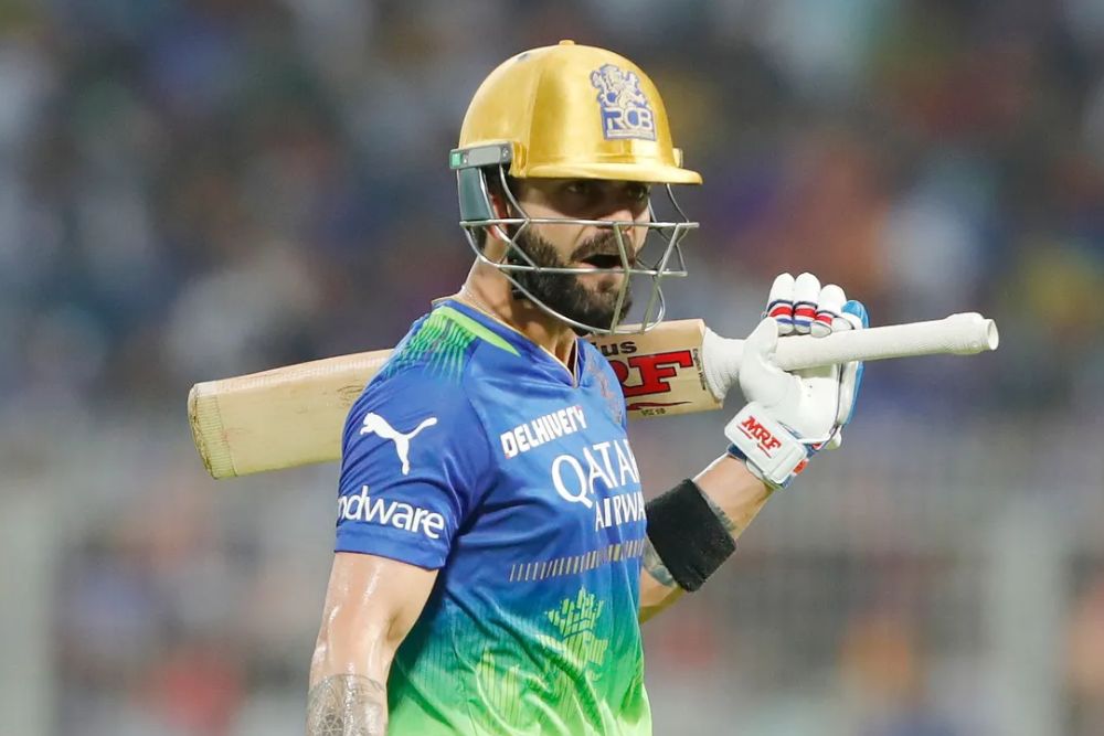 IPL 2024: आउट होने पर गुस्सा हुए विराट कोहली, डस्टबिन में मारा…