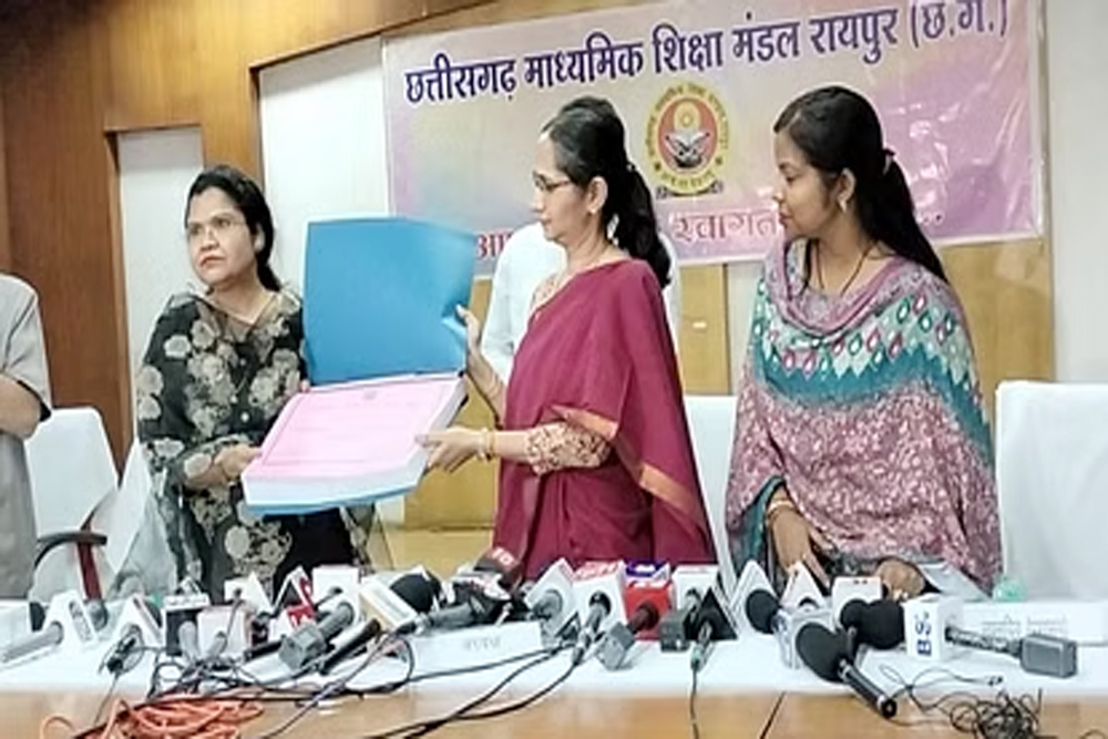 छत्तीसगढ़ शिक्षा बोर्ड ने जारी किए 10वीं-12वीं के नतीजे