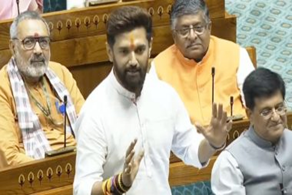चिराग पासवान का विपक्ष पर हमला