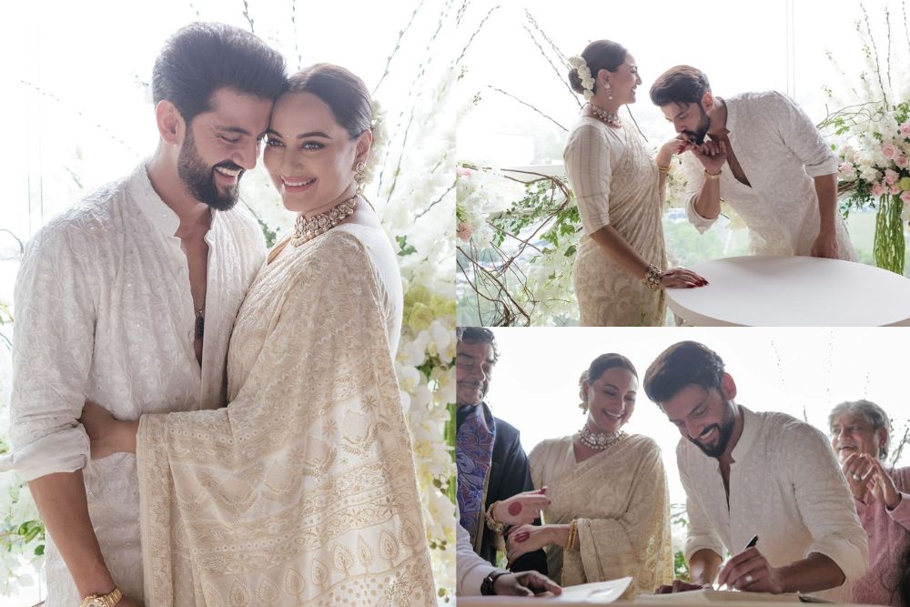 Sonakshi and Zaheer
