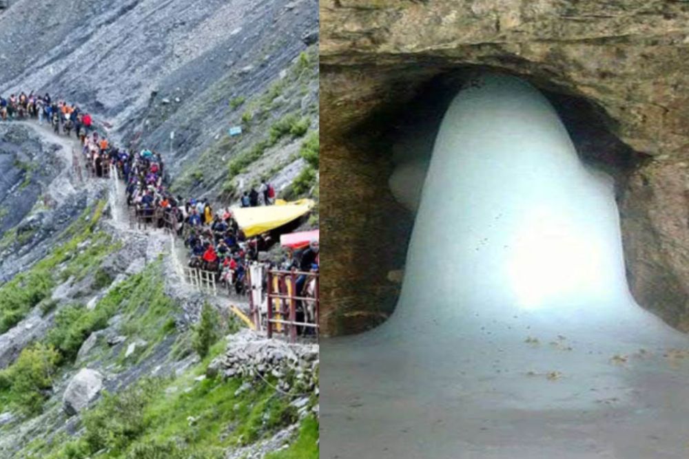 बाबा बर्फानी के दर्शन के लिए 1700 तीर्थयात्रियों का नया जत्था रवाना