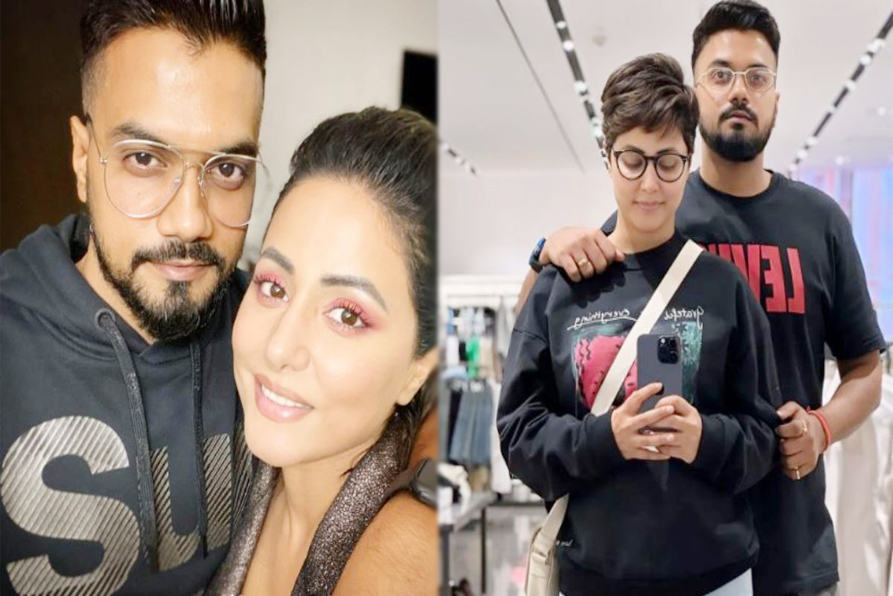 कैंसर की जंग में हिना खान की ‘ताकत’ हैं बॉयफ्रेंड रॉकी