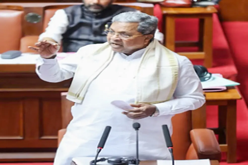 कर्नाटक सरकार को ईडी ने निशाना बनाया: सिद्दारमैया