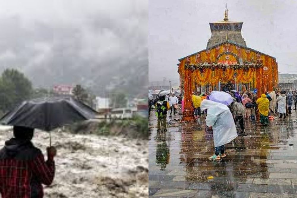 देवभूमि उत्तराखंड  में त्राहि-त्राहि! टिहरी में बादल फटा, केदारनाथ धाम गए 200 यात्री फंसे
