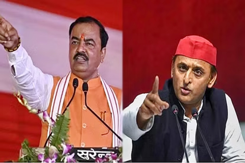 केशव प्रसाद मौर्य ने अखिलेश यादव पर बोला हमला