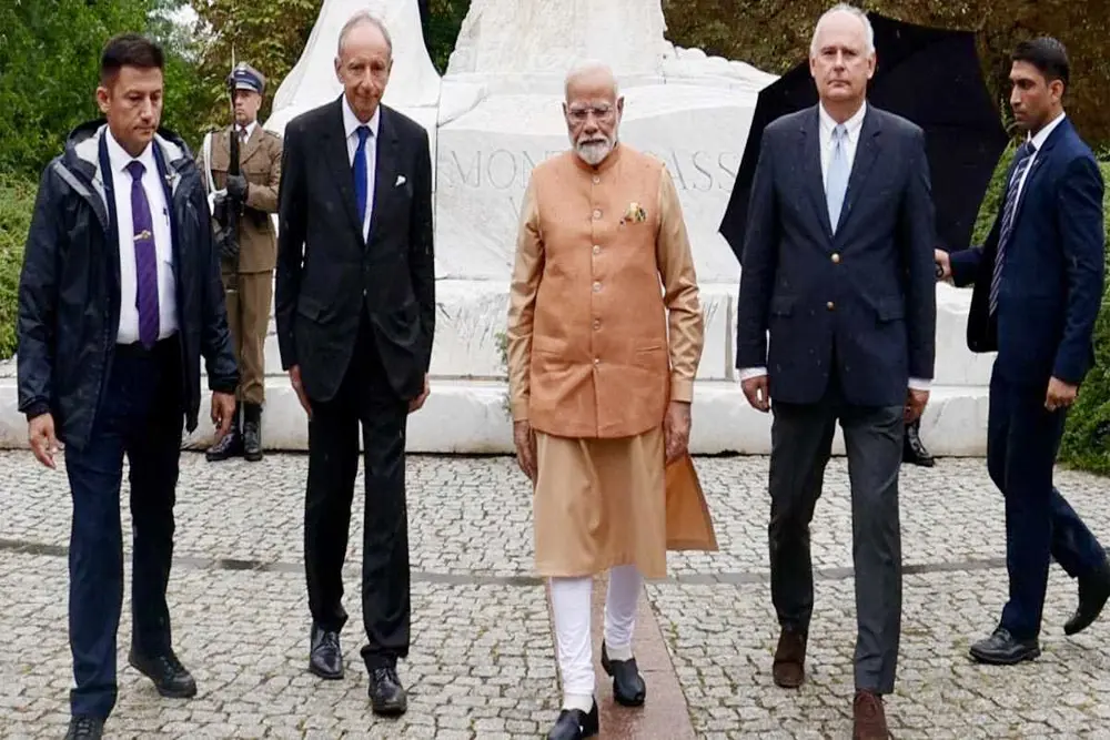 पोलैंड के प्रधानमंत्री टस्क के साथ आज द्विपक्षीय वार्ता करेंगे पीएम मोदी