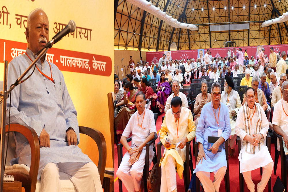 नड्डा और भागवत की मुलाकात हुई