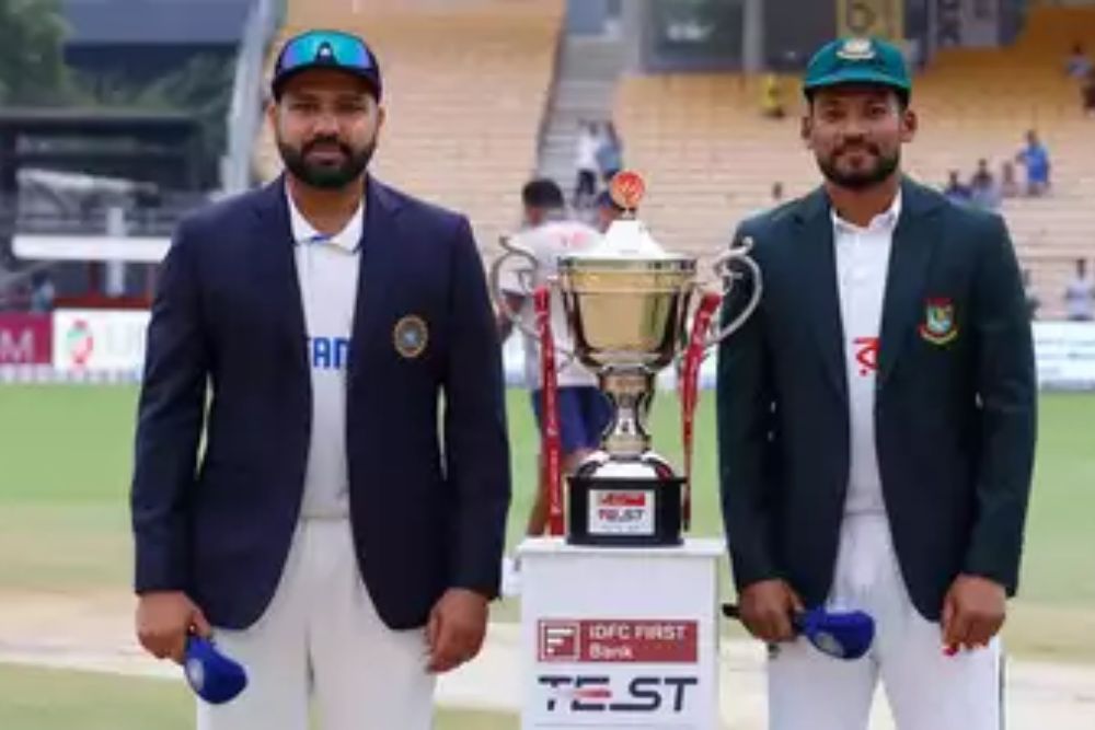 भारत-बांग्लादेश पहला टेस्ट शुरू, 50 रन के अंदर इंडिया ने दूसरा विकेट गंवाया