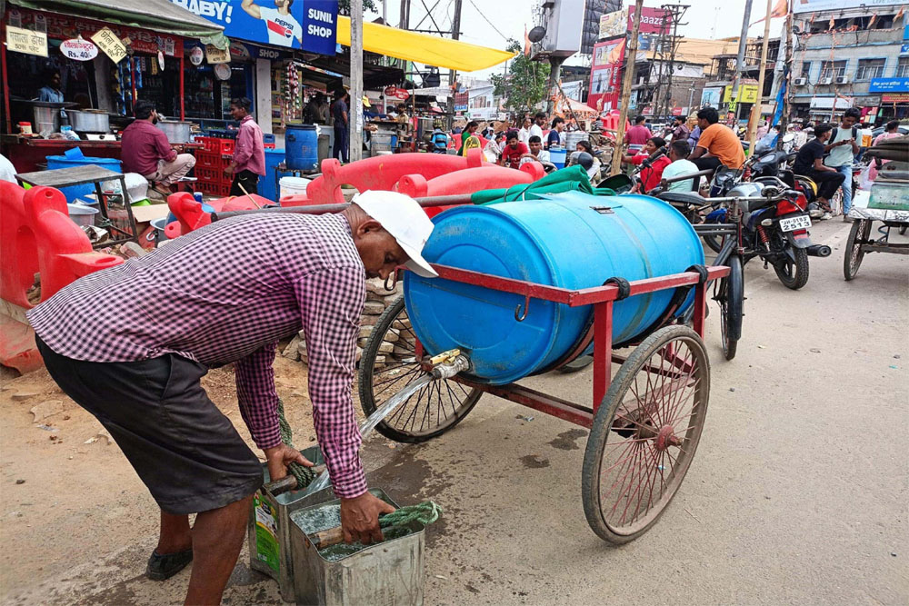 गहराई से निकाला हुआ भूमिगत जल अत्युत्तम