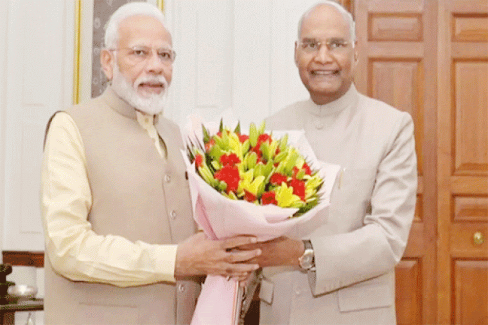 मोदी ने दी कोविंद को जन्मदिन की शुभकामनाएं