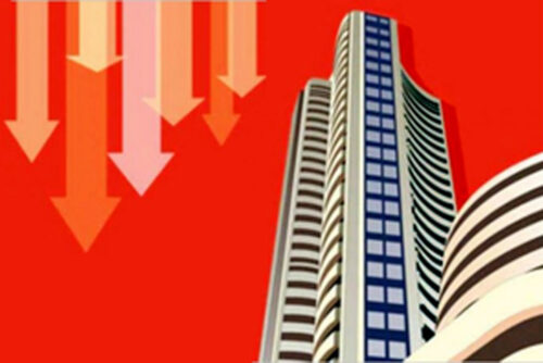 शेयर बाजारों में गिरावट, सेंसेक्स 188 अंक लुढ़का