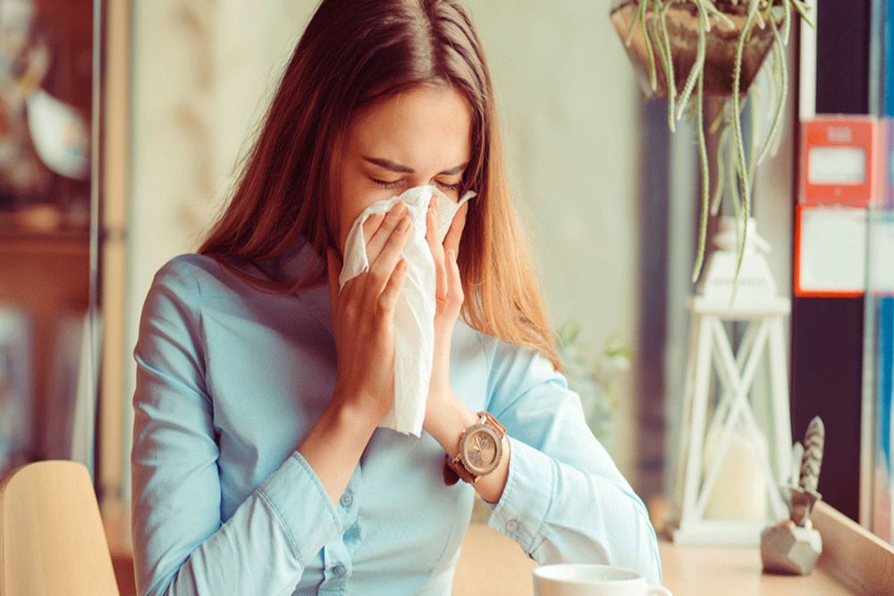 get rid of sneezing