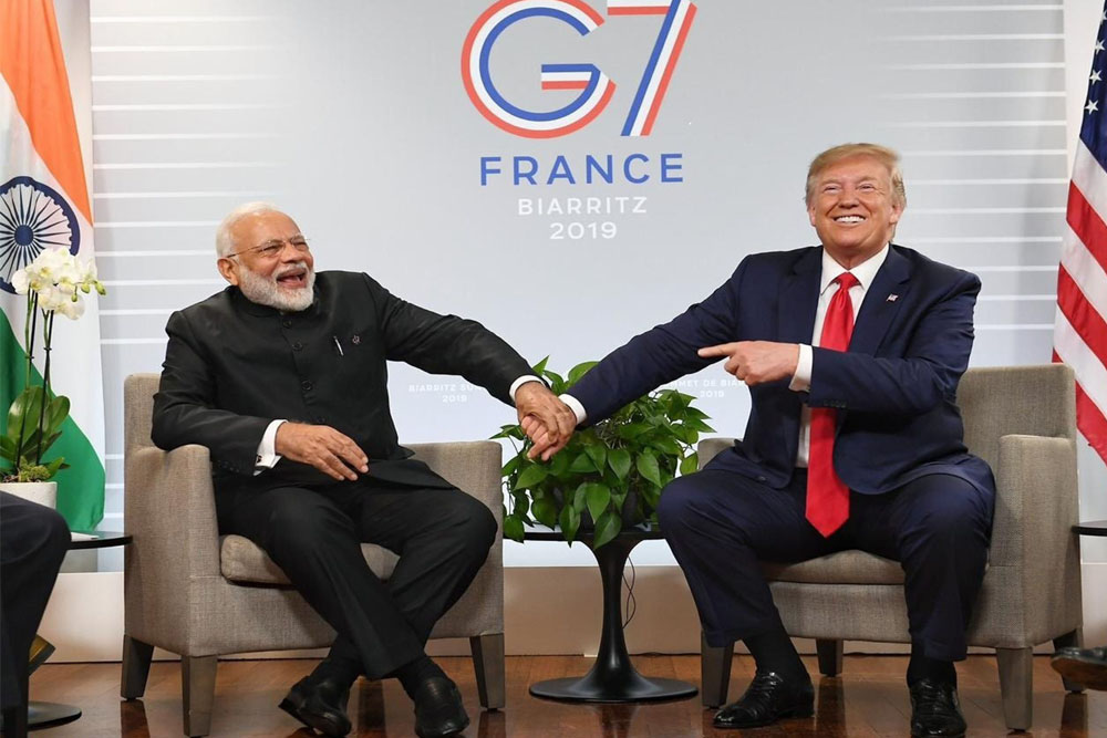Trump invitation Modi