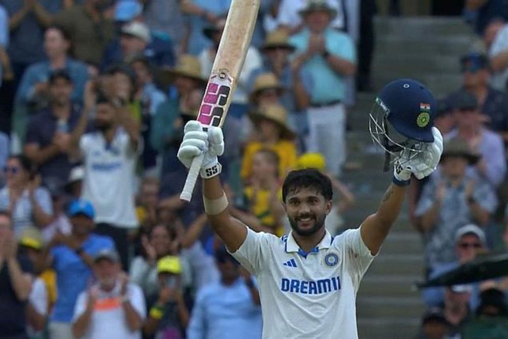 Nitish Reddy century