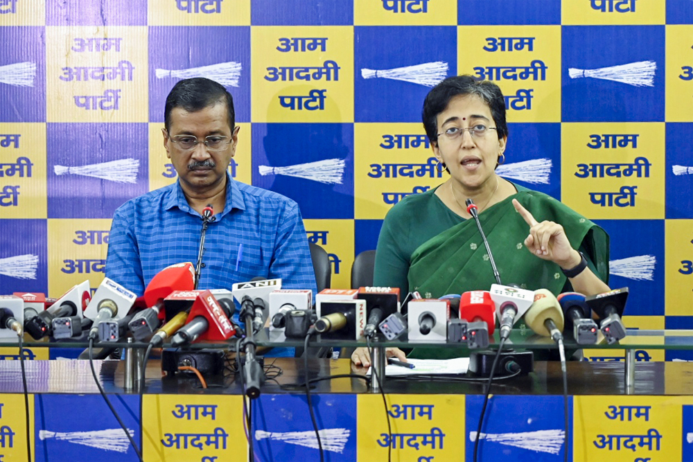 गुंडागर्दी पर उतर आई है भाजपा, पुलिस भी कर रही है सपोर्ट: आतिशी