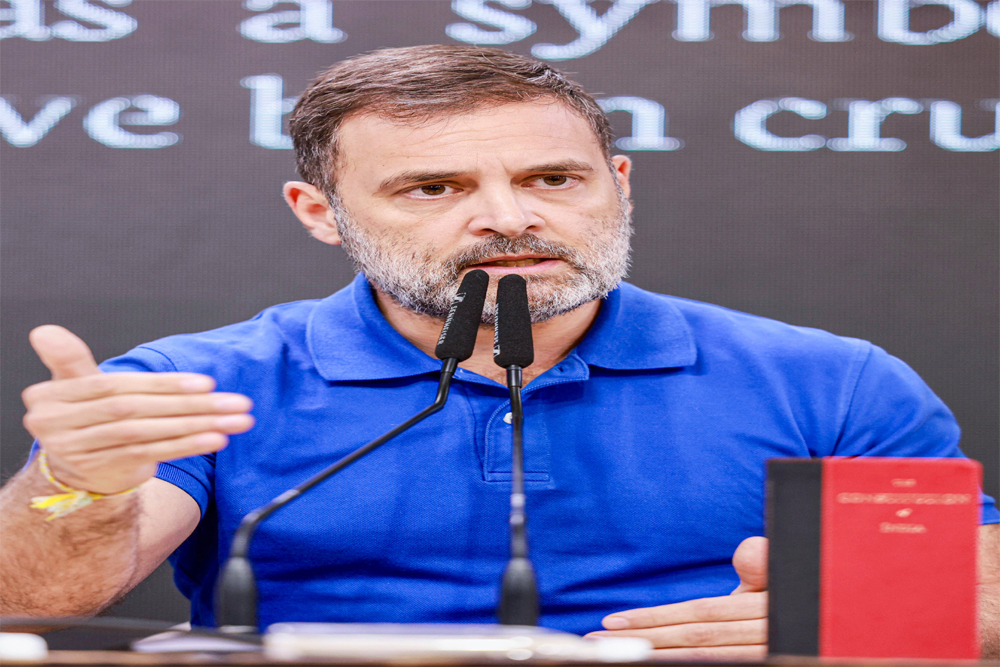भाजपा-आरएसएस ही नहीं हमारी लड़ाई इंडियन स्टेट से भी: राहुल गांधी